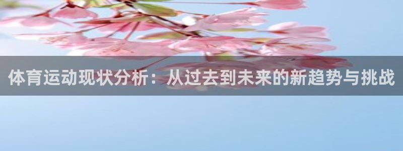 体育运动现状分析：从过去到未来的新趋势与挑战